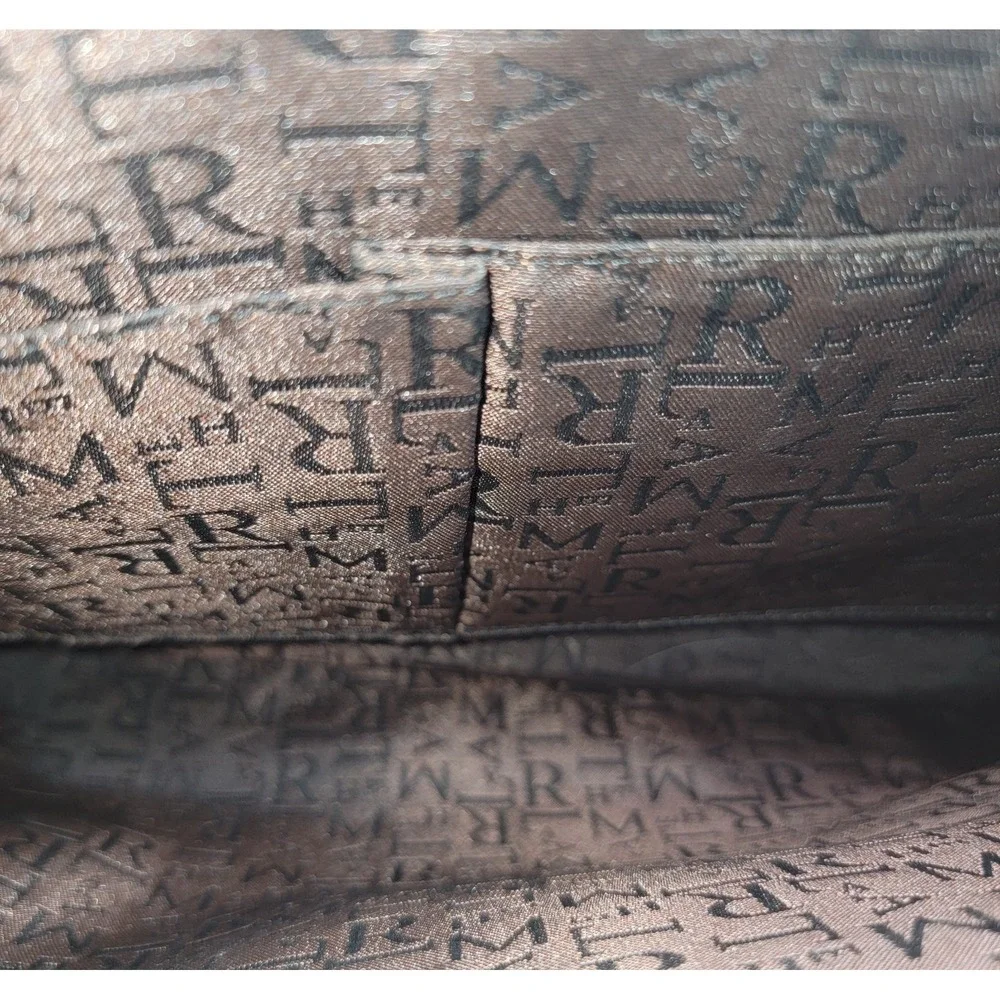 Lamarthe Paris Tan Leather Satchel Handbag Top Handle Bag - Picture 13 of 16